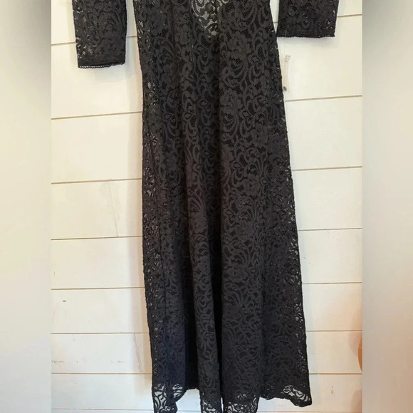 NWOT free people  Adored Maxi in Black dress - Picture 8 of 14